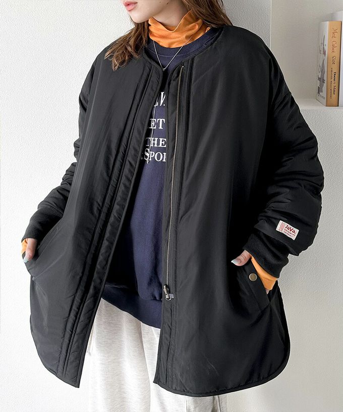 日本 Classical Elf - 超強8way 聯名雙面絎縫寬版外套(帽可拆)-象牙