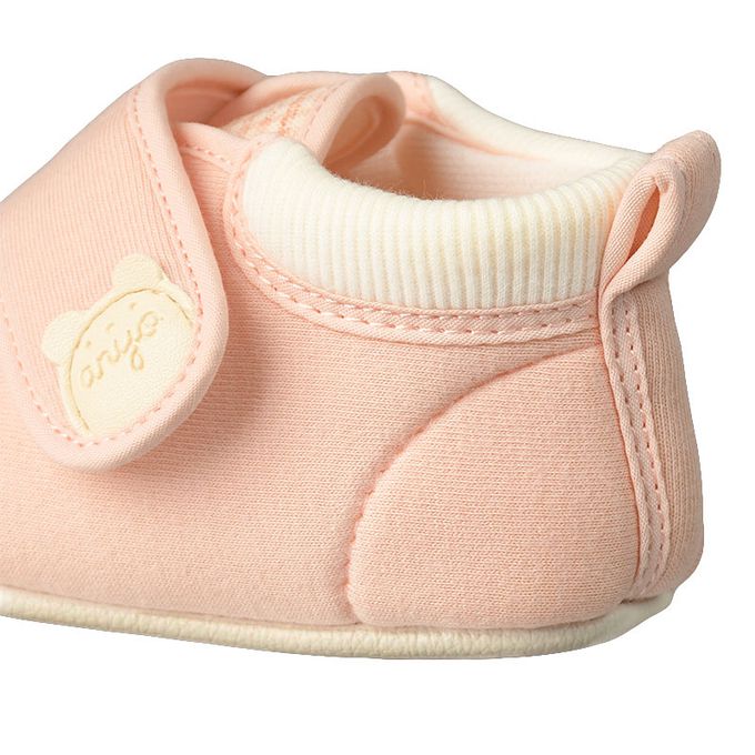 akachan honpo - 學步鞋-格紋-粉紅色