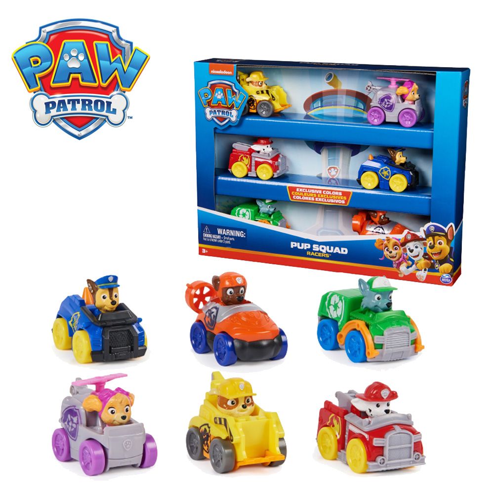 汪汪隊立大功 Pup Squad小車套組