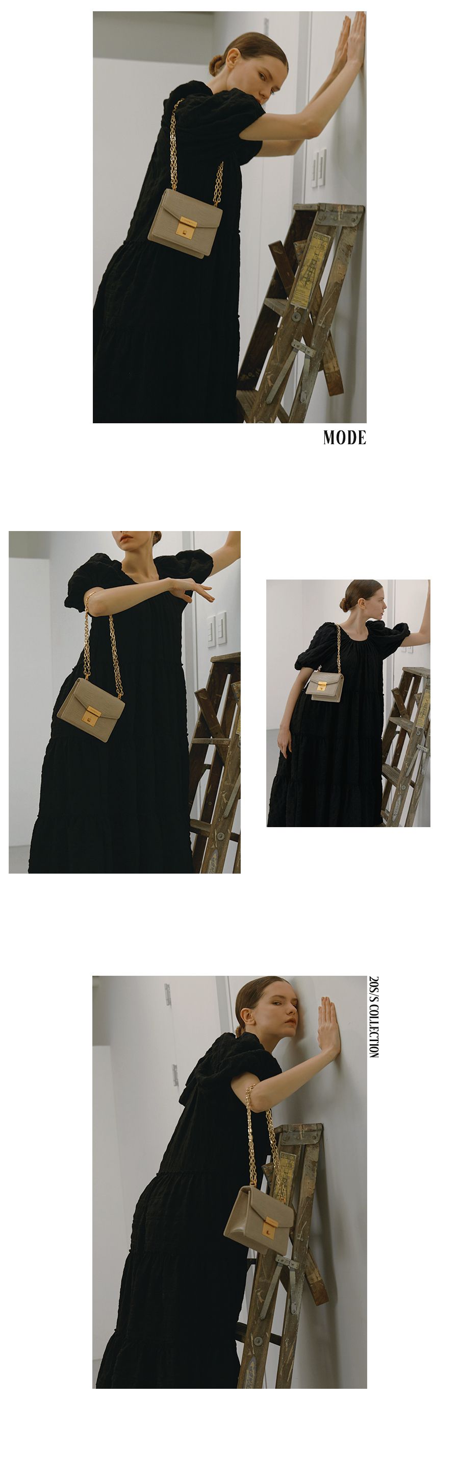 韓國 CARLYN - 夫妻的世界-高藝琳(朴宣暎)同款包-天使象牙白 (16x13.5x8.5cm／410g)