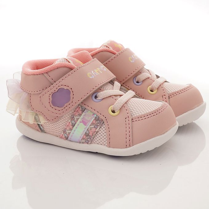 Moonstar日本月星 - 赤子心系列寶寶學步款(寶寶段)-學步鞋-粉
