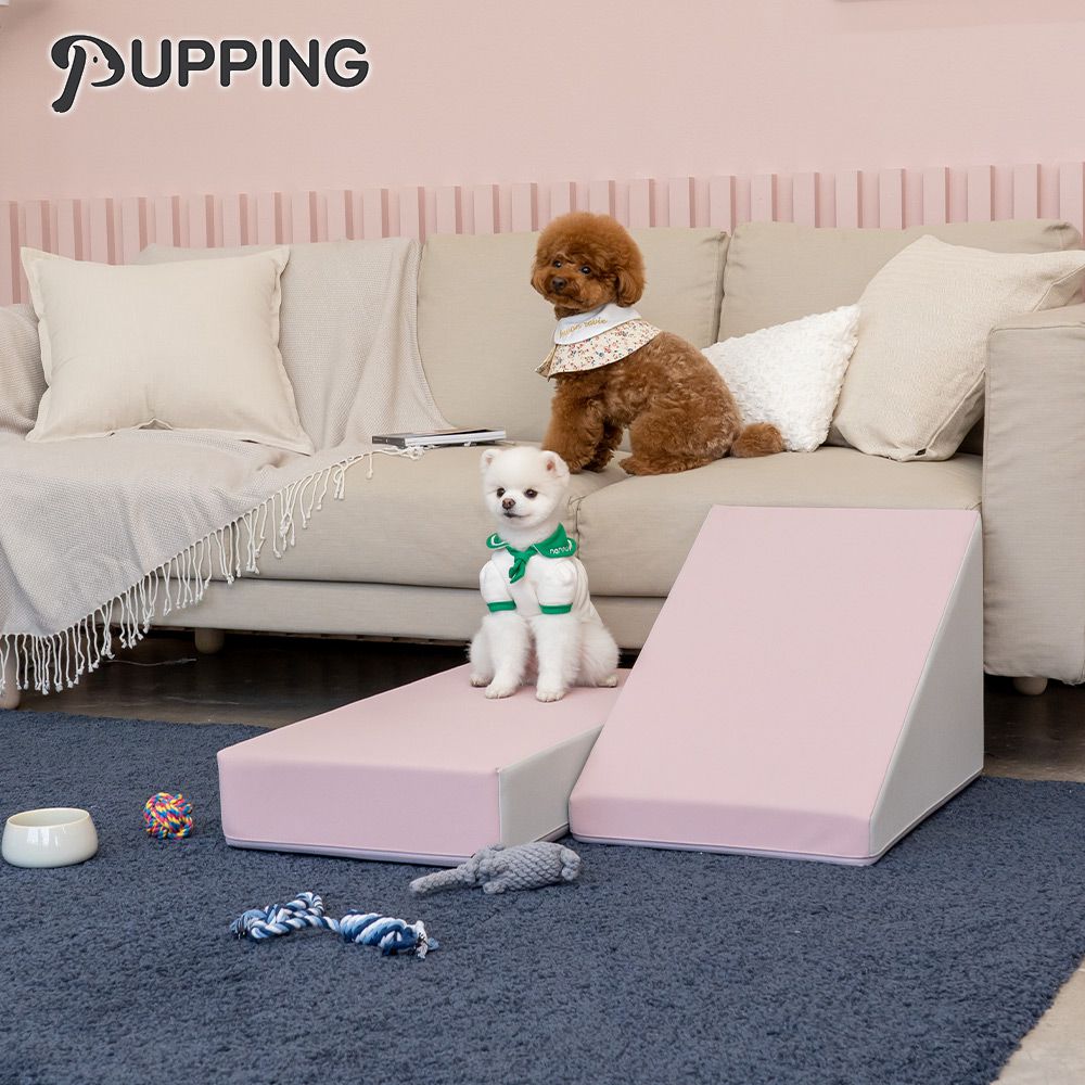 韓國寵物防滑斜坡 - 粉紅色