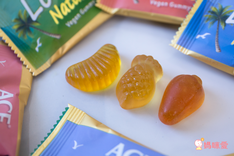 ACE - 熱帶水果植物軟糖*2-36g/袋