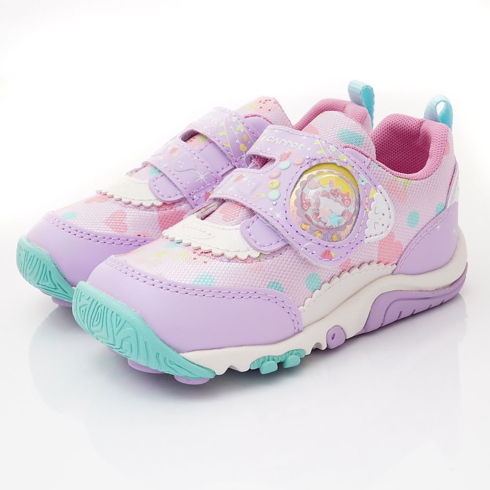 Moonstar日本月星 - 玩耍機能童鞋-CRC23419紫中小童)-機能運動鞋-紫
