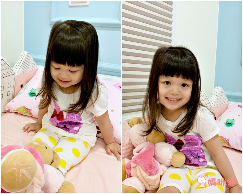 akachan honpo - 女短袖家居服CoCupa!! 背部為棉紗-冰淇淋兔-米白色