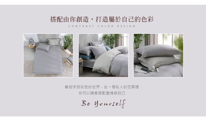 鴻宇 HongYew - 雙人兩用被套/ 天絲300織 / 素色 天絲 萊賽爾-馬歇爾