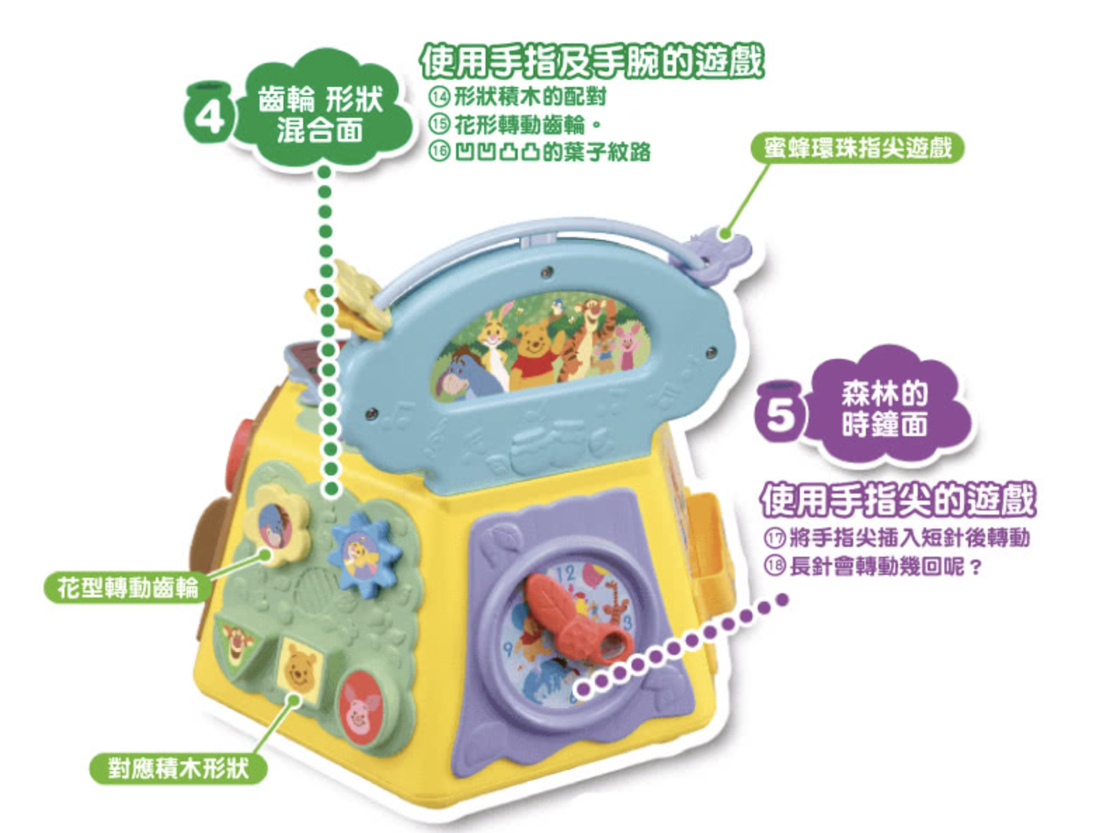 Takara Tomy - 互動維尼音樂益智盒