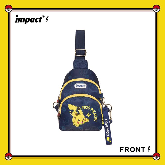 寶可夢單肩包-藍色