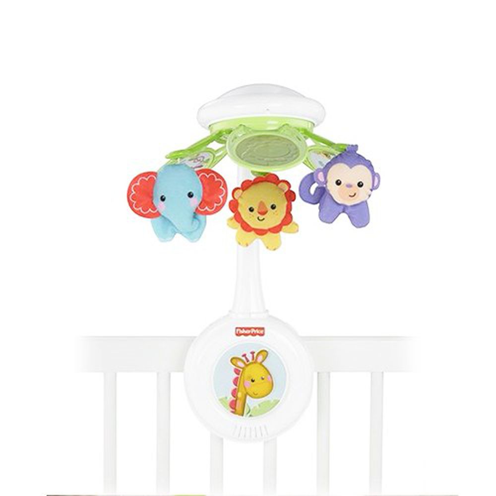 美國Fisher-Price 費雪 - 熱帶雨林好朋友床邊安撫吊鈴