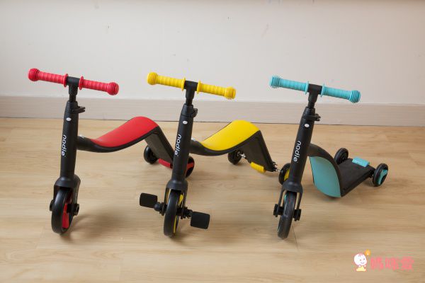 奧地利Nadle - 三合一多功能三輪滑步/滑板車-藍色