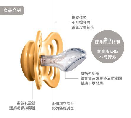 丹麥BIBS - Couture安撫奶嘴-香草/橄欖綠-兩入