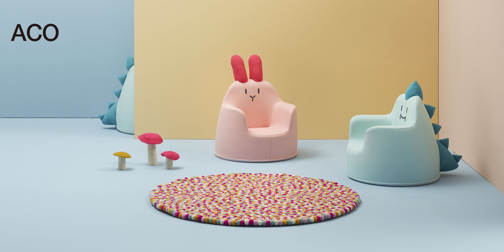 iloom怡倫家居 - ACO小沙發(媽咪抱抱椅)/兒童沙發-童話系列-寶拉白熊