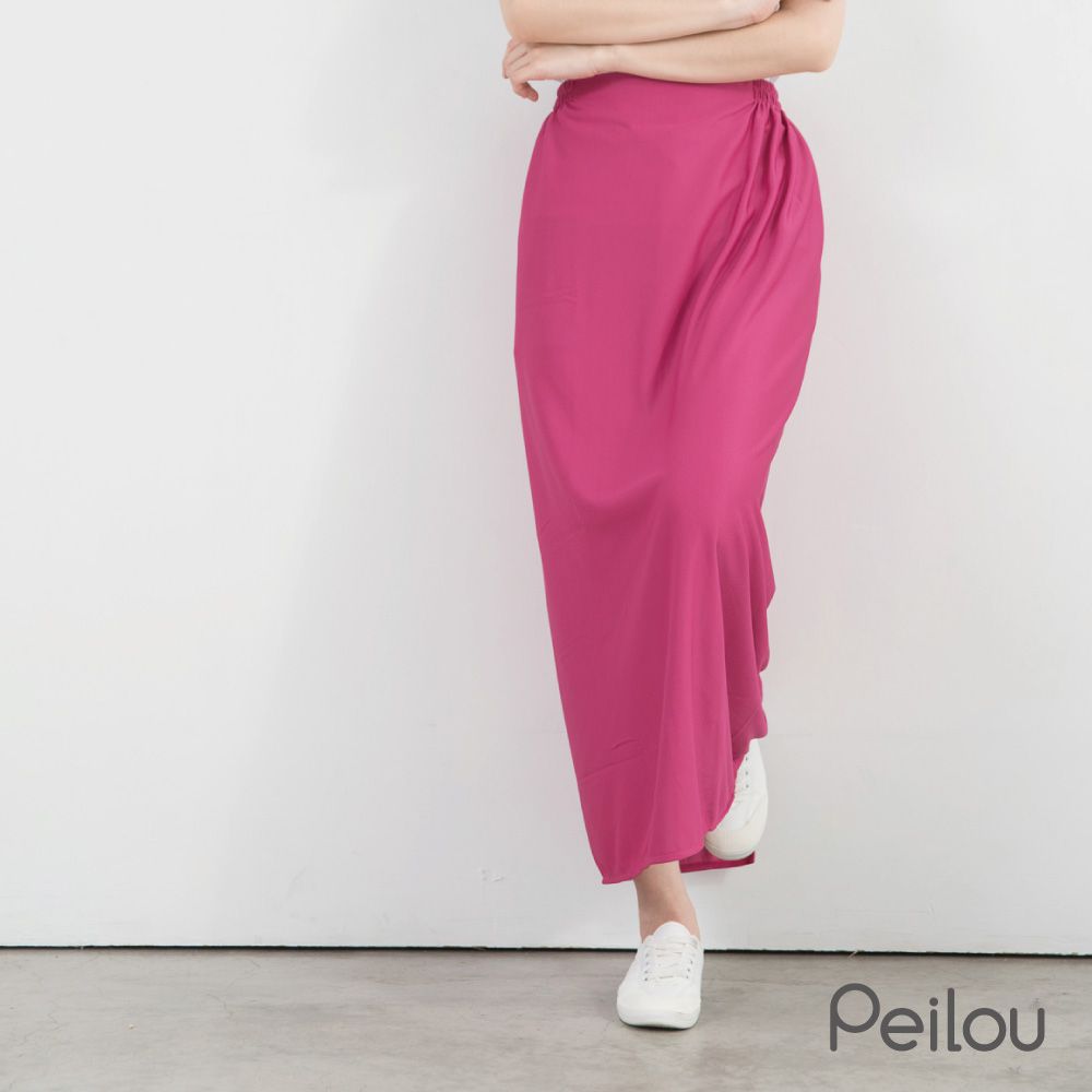 3M防曬遮陽裙-素色-桃紅 (FREE SIZE)