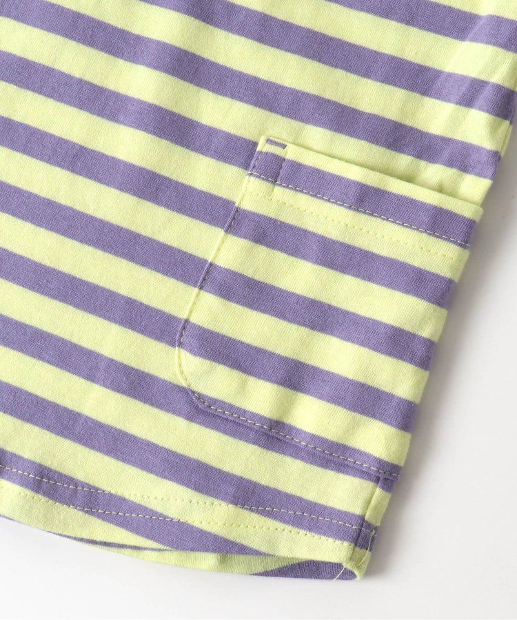 日本 BREEZE - 正反OK！圓領印花長袖上衣-棋盤格-彩色