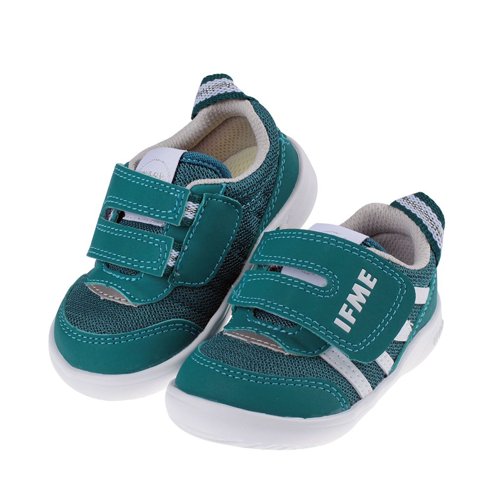 日本IFME - 日本IFME輕量系列祖母綠色寶寶機能學步鞋-綠色