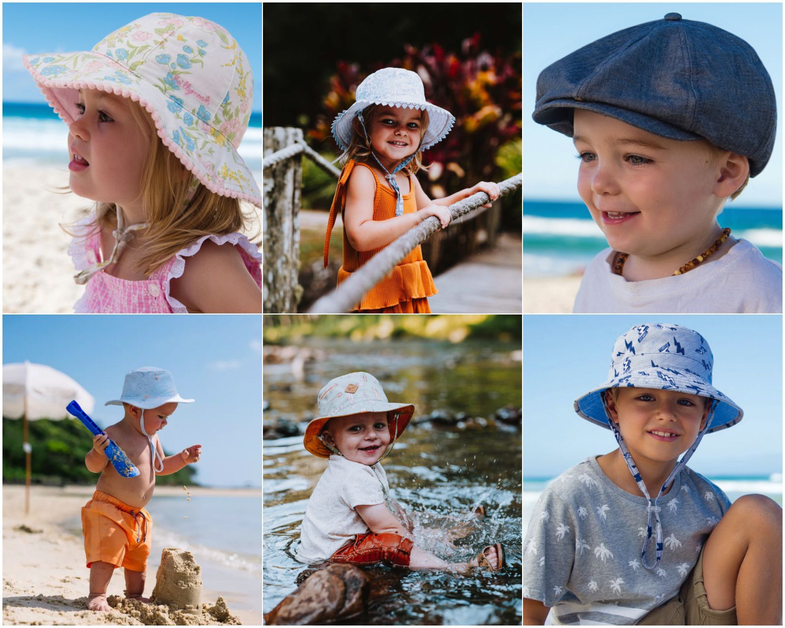 UPF50+防曬 ☀ 澳洲 Millymook & Dozer 雙面遮陽帽