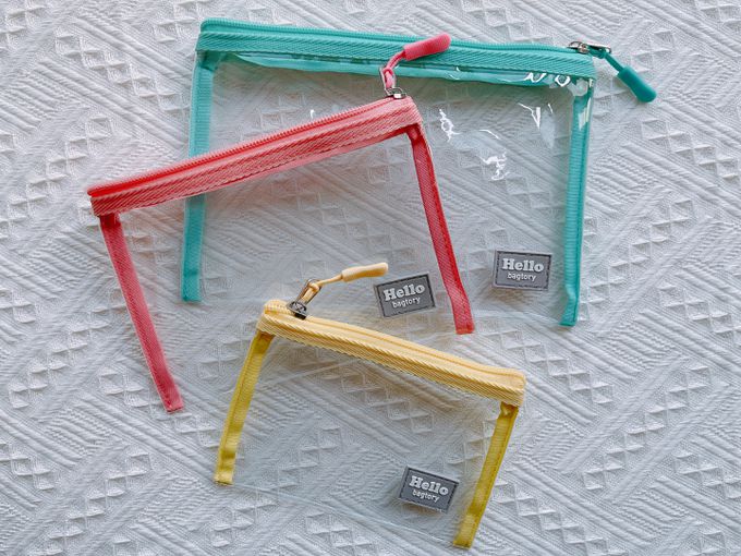 香港百寶袋王 Bagtory HK - Hello Mini 多用途迷你袋-藍色天堂鳥+草莓牛奶+香蕉牛奶