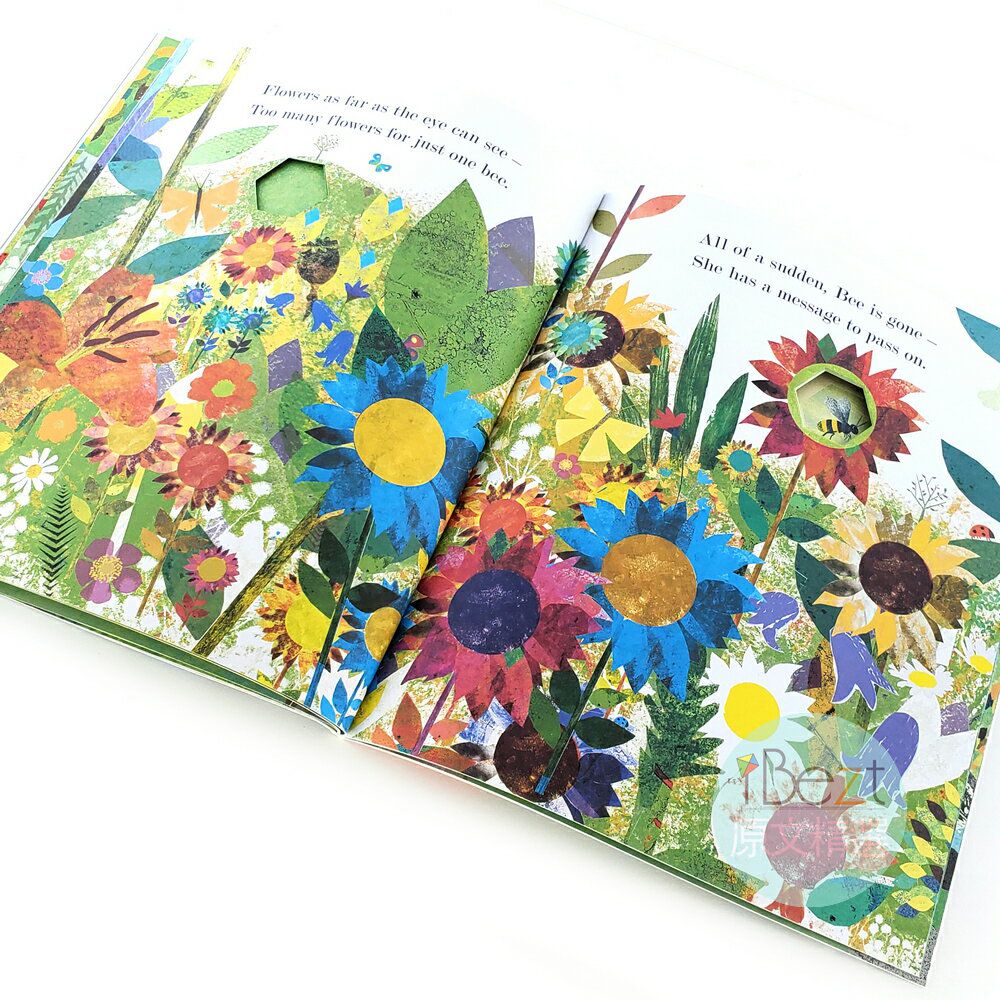 Little Tiger - A Peek-Through Picture Book(Tree/Bee/Sea/Moon) 精緻絕美的洞洞繪本