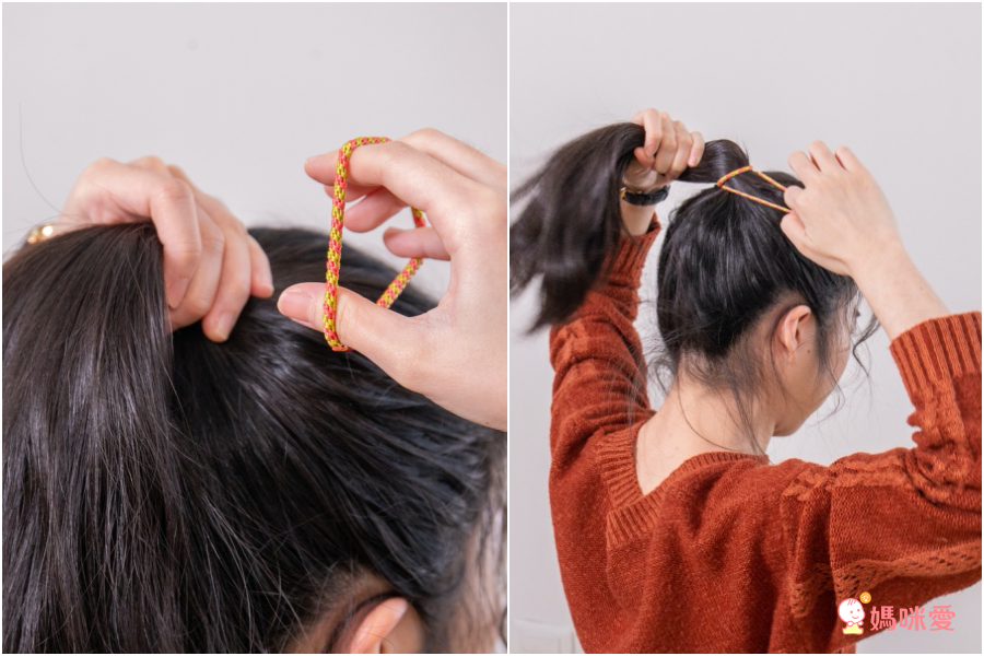 L. ERICKSON - 彈力髮圈-細款-Denim-12入組