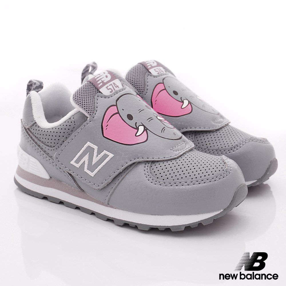 New Balance - NB紐巴倫童鞋-574系列機能學步鞋(寶寶段)-灰