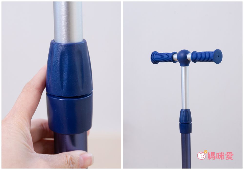 Maserati - 瑪莎拉蒂授權滑板車-藍色-(發光輪+可折疊)