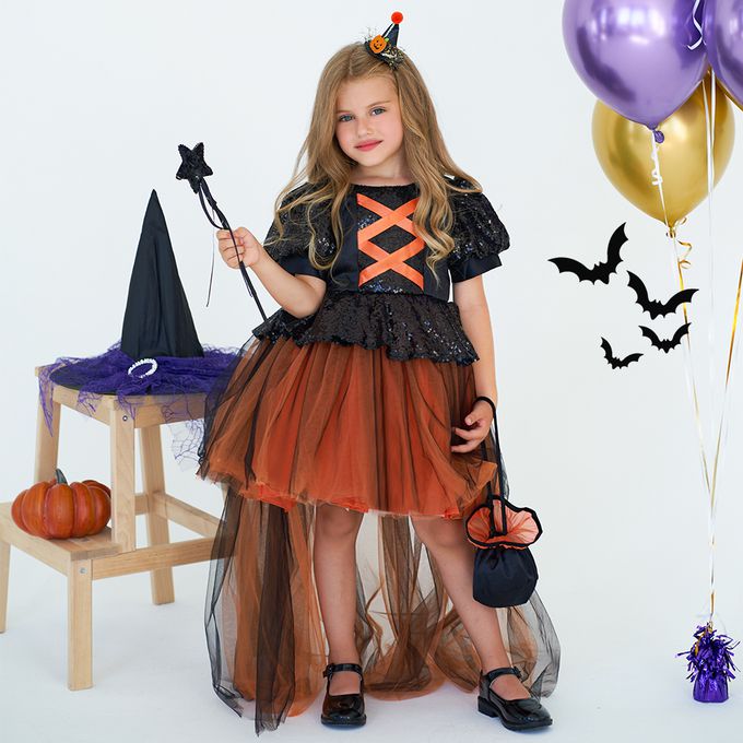 love, charlotte - 華麗澎裙小女巫洋裝送小提袋(不含頭飾)