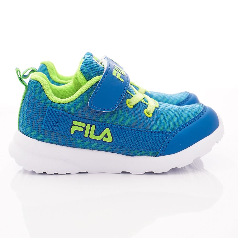 FILA - 運動鞋-輕量運動系列(中大童段)-藍綠