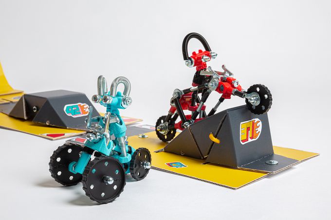 以色列 theOffBits - 機械積木-賽車遊戲盒