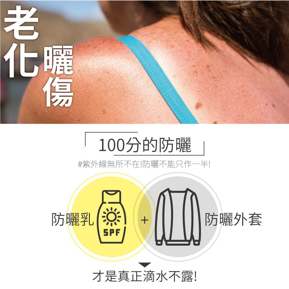 貝柔 Peilou - UPF50+高透氣防曬顯瘦外套-女連帽-深紫色