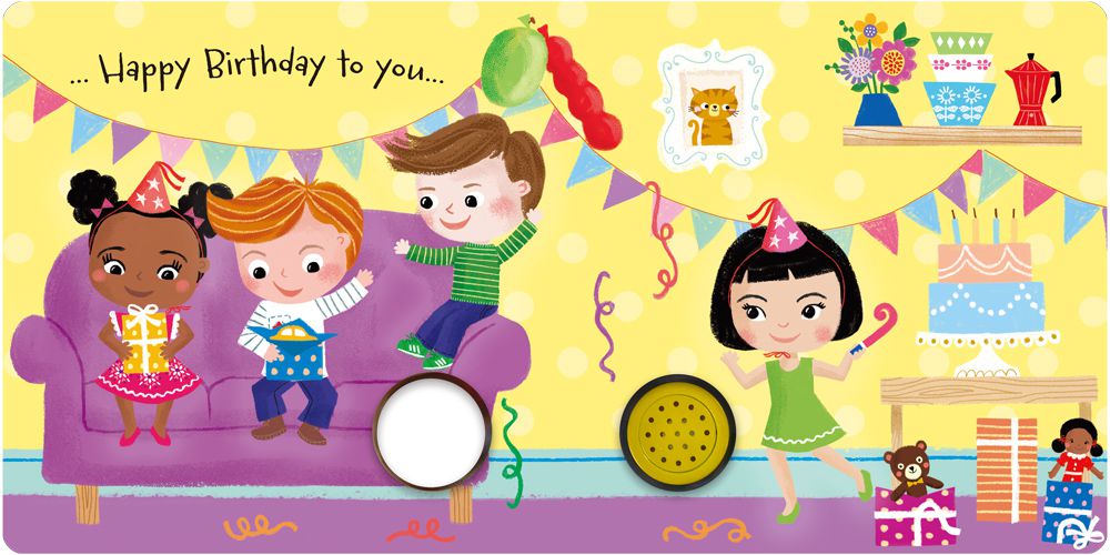 按按有聲音樂書：Happy birthday to you 生日快樂