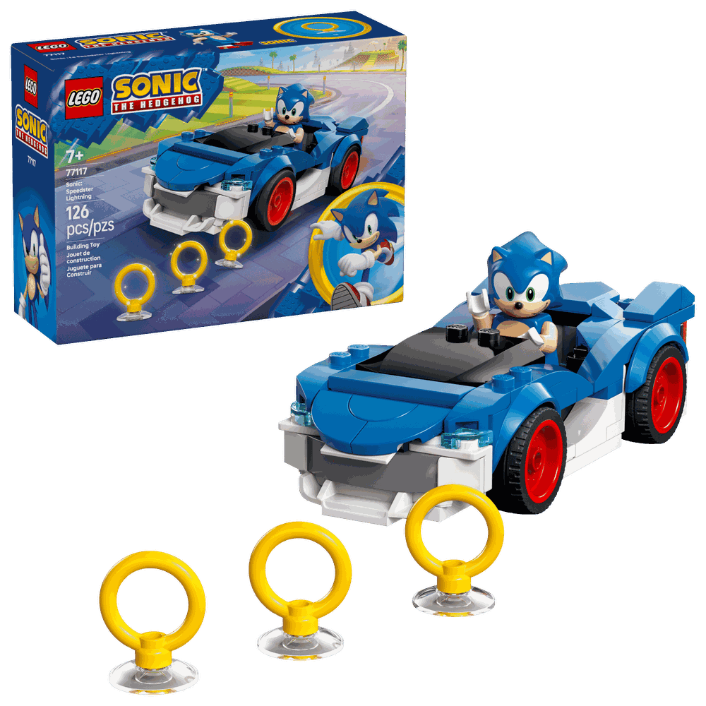 LEGO 77117 索尼克：Speedster Lightning Sonic : Speedster Lightning