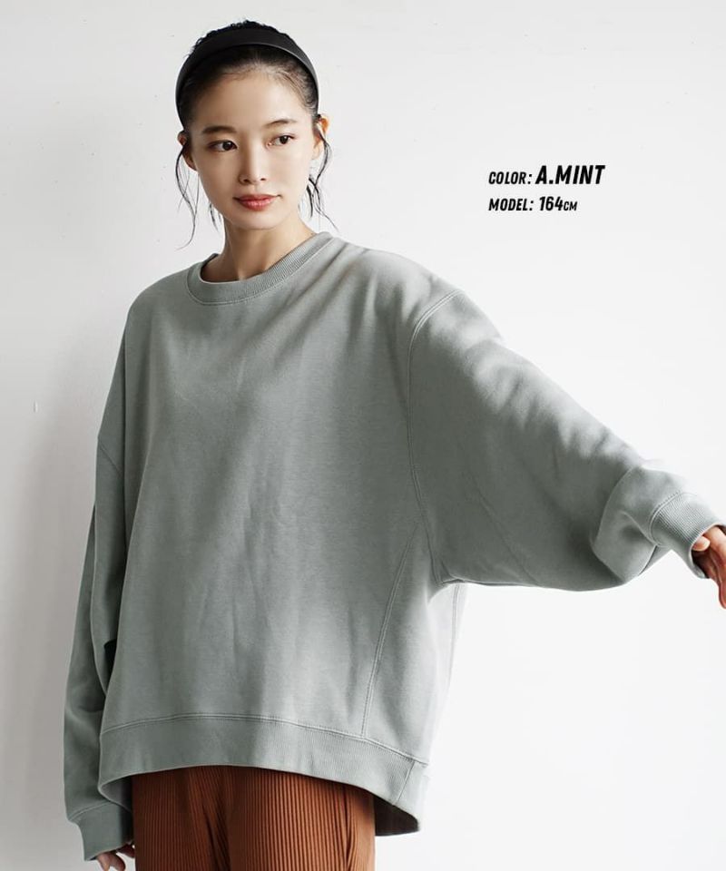 日本 zootie - 美國棉 刷毛長袖上衣/大學T-藍紫