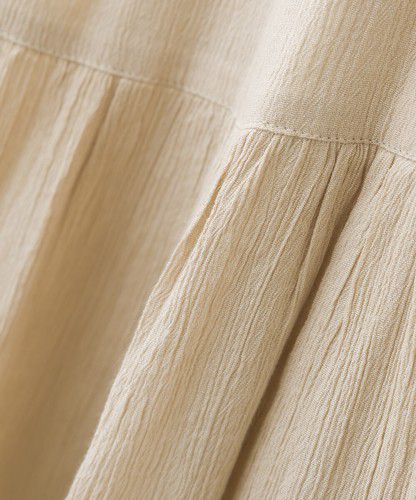 日本 Bou Jeloud - 細緻楊柳層次飄逸長裙-橄欖綠