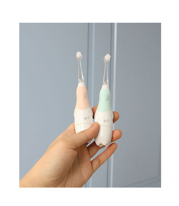 韓國 aguard - TUTUS兔兔兒童電動牙刷-粉色 (3個月～4歲)