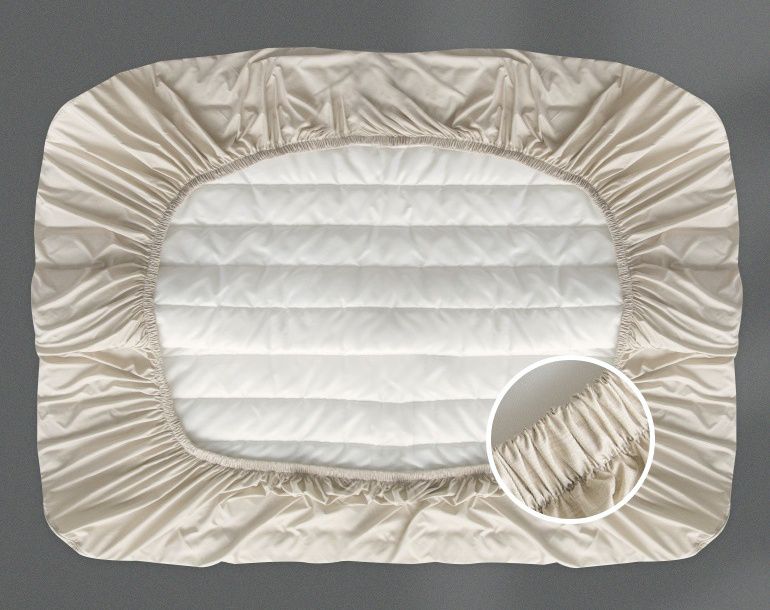 韓國 Maatila - 飯店級高密度60支棉床包-堅果拿鐵