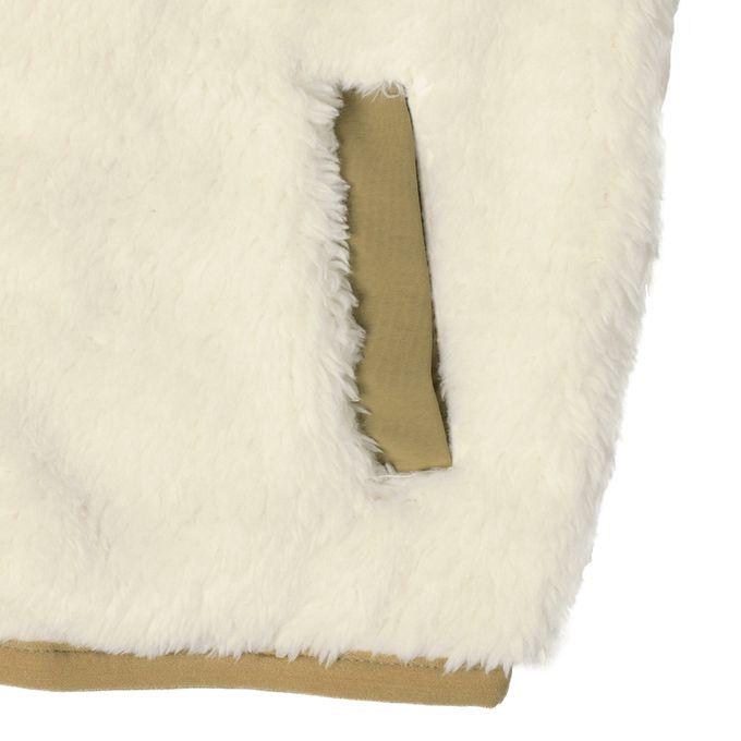 akachan honpo - 刷毛外套-米白色