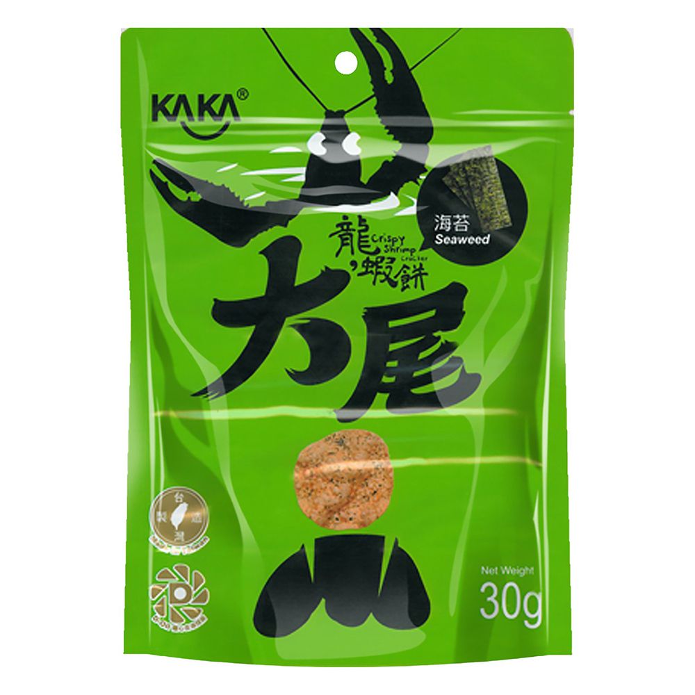 卡卡KAKA - 大尾醬燒龍蝦餅(海苔口味)-30g