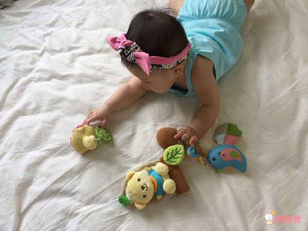 日本 Combi - Kuma 哭聲感應安撫音樂鈴-0個月起