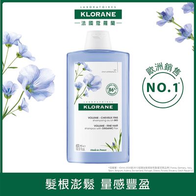 KLORANE蔻蘿蘭 - 蔻蘿蘭 豐盈澎鬆洗髮精(400ml/瓶)
