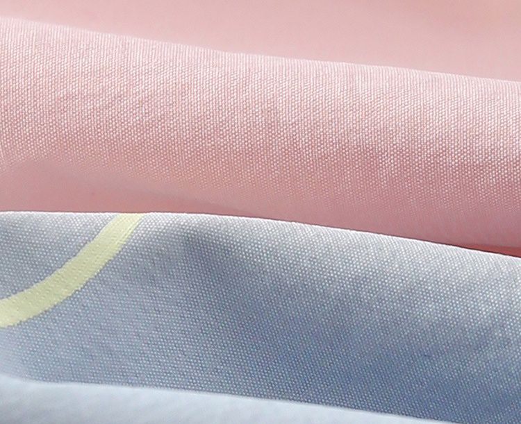 拼色連帽防風外套-粉+紫+白