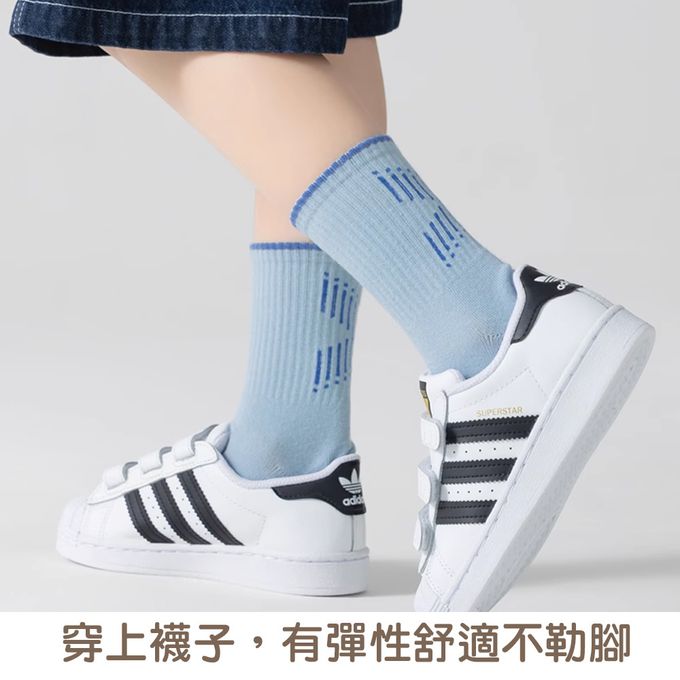 腳ㄚ子 - 幼/兒童棉質中筒襪 童襪 襪子 棉襪 兒童襪-音速小子