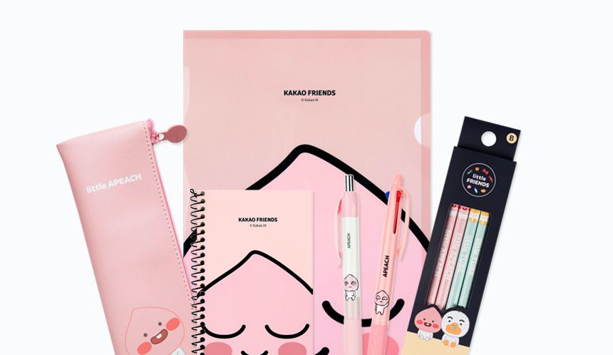 Kakao Friends - 勤奮好學6入組-Apeach
