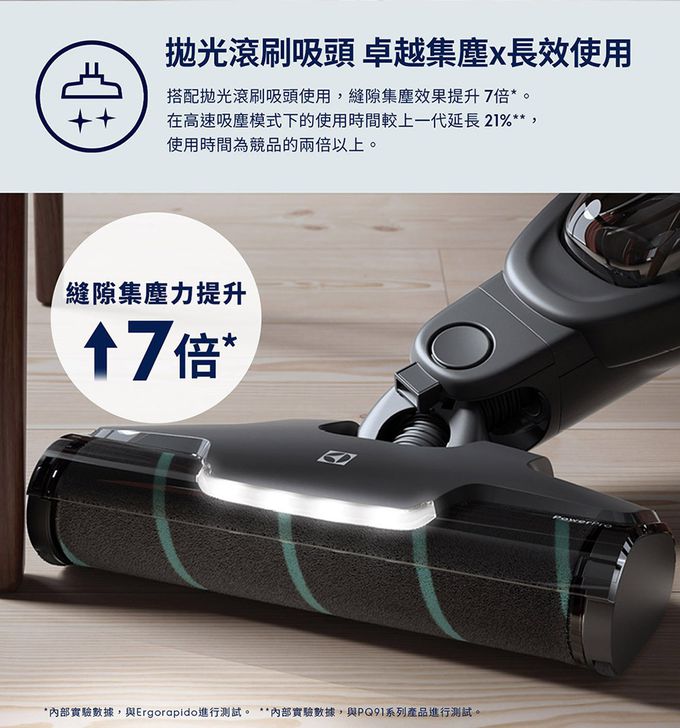 Electrolux 伊萊克斯 - 極適家居700直立濕拖吸塵器-EFS71425WH-珍珠白