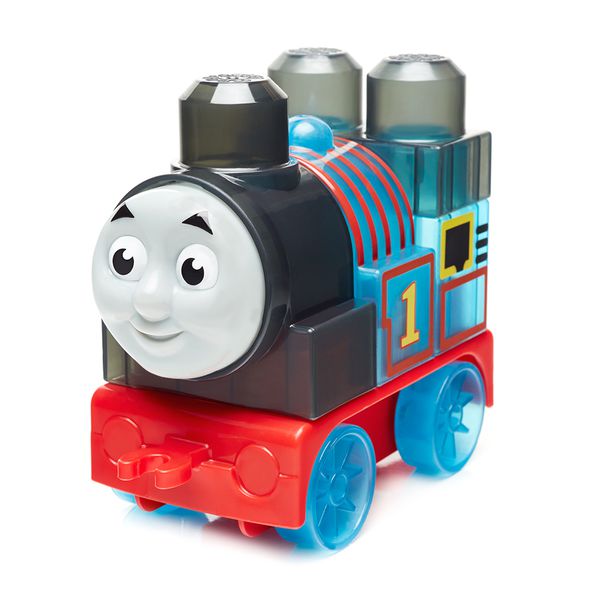 MEGA BLOKS - 費雪美高大積木湯瑪士小火車-Thomas透明版