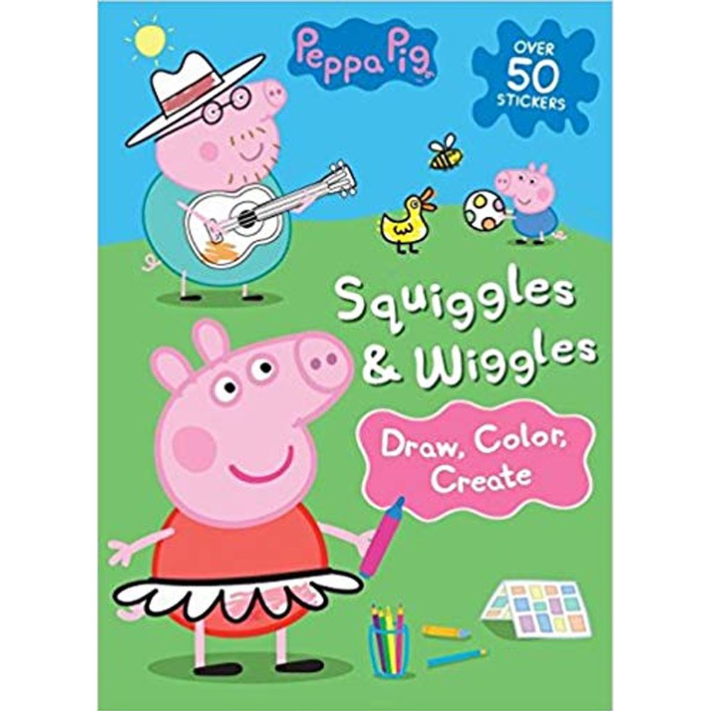 Peppa Pig Squiggles & Wiggles: Draw, Color, Create