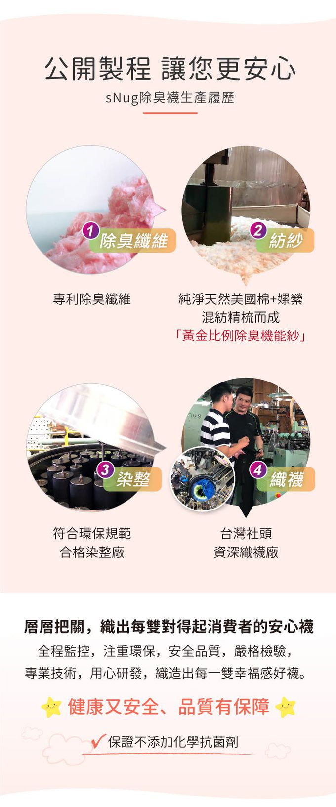 sNug - 棉質中筒兒童除臭襪子 2雙組 - 酪梨綠