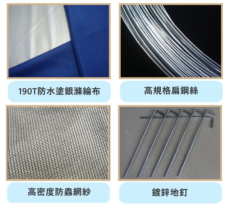 Vanibaby - 秒開抗UV遮陽帳篷-XL 無門款(適用3人)-橘色 (XL)