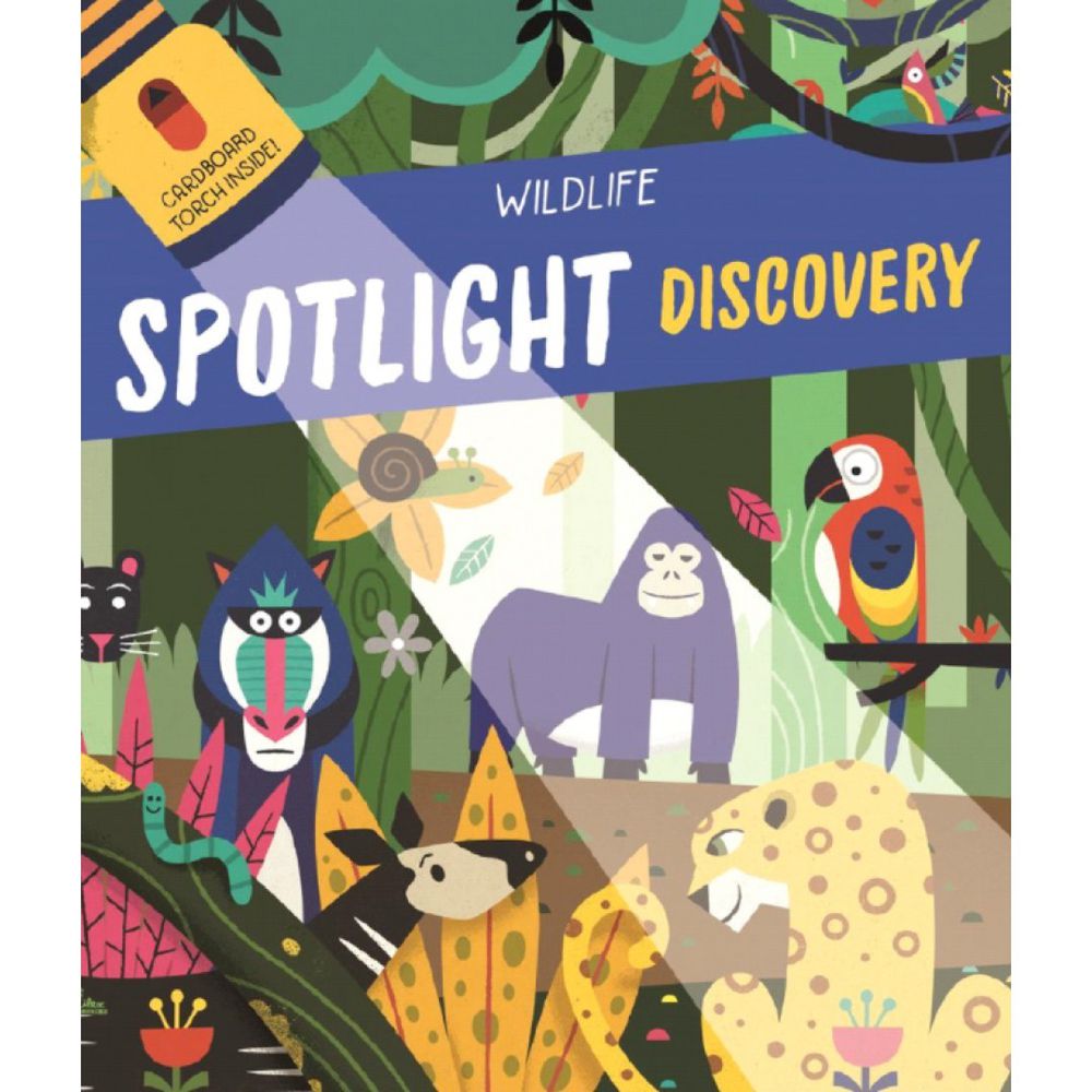 Spotlight Discovery: Wildlife 野外叢林大探索（手電筒膠片書）