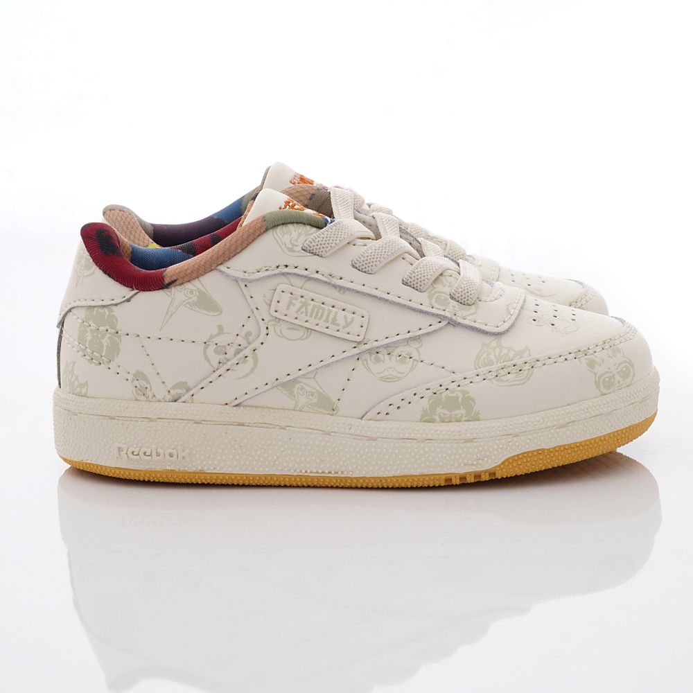 REEBOK - 功夫熊貓聯名經典鞋款01205系列(小童段)-米白