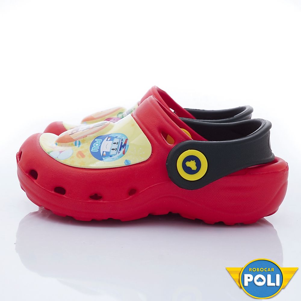 台灣製波力電燈園丁鞋(中小童段)-園丁鞋-紅